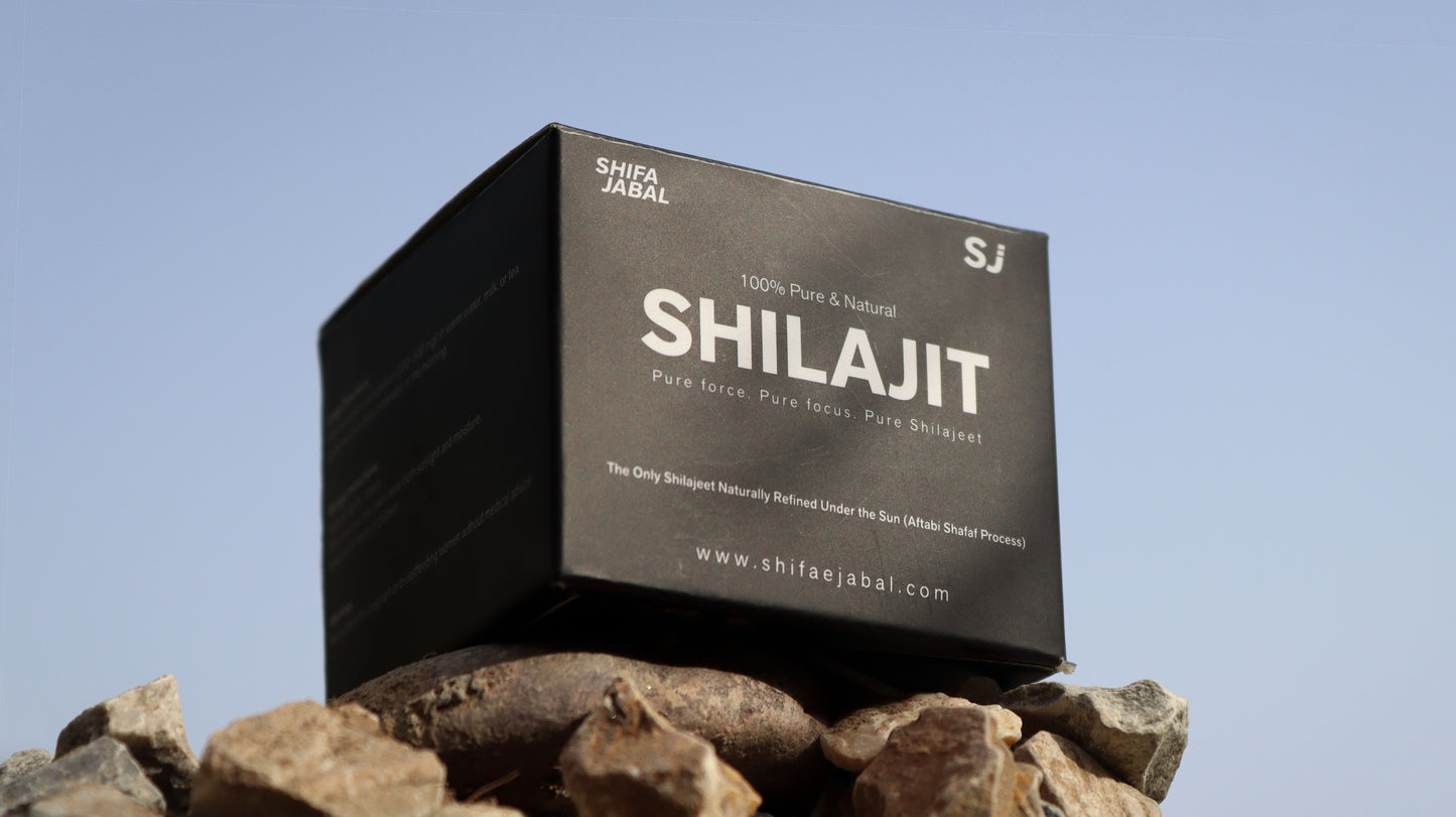 shifa e jabal - Himalayan Shilajit 20 gm