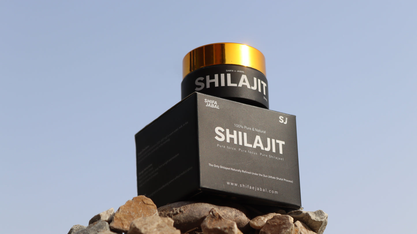 shifa e jabal - Himalayan Shilajit 20 gm